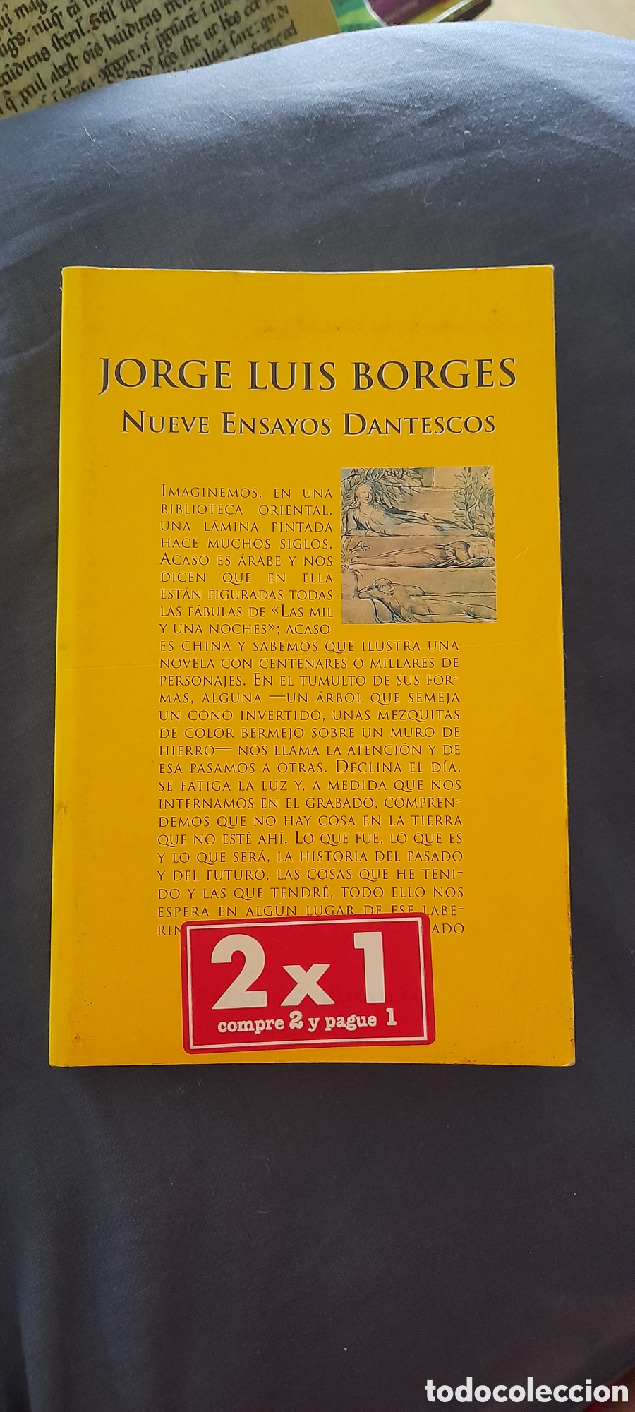 Libros de segunda mano: Nueve ensayos dantesco. Jorge Luis Borges