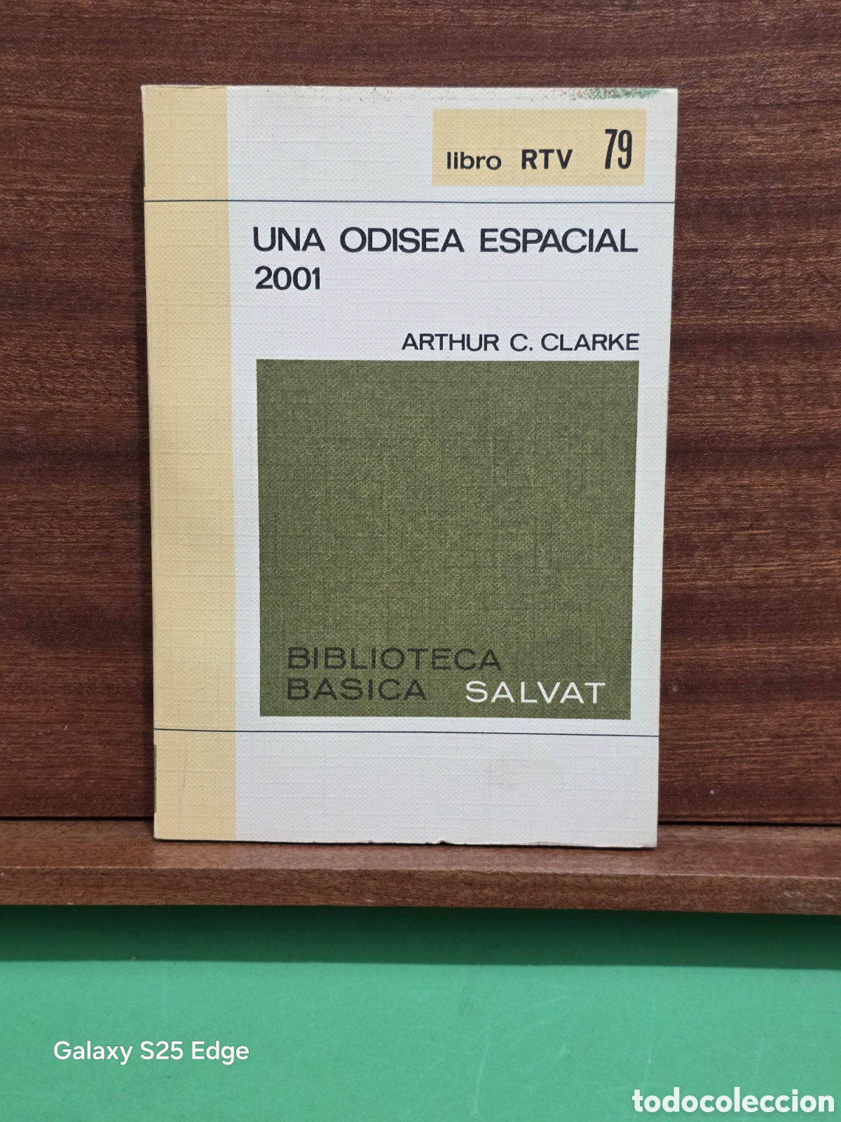 Libros de segunda mano: LIBRO RTV...N&deg;79...&rdquo;&rdquo;UNA ODISEA ESPACIAL 2001&rdquo;&rdquo;...ARTHUR C. CLARKE...BIBLIOTECA BASICA SALVAT...1970