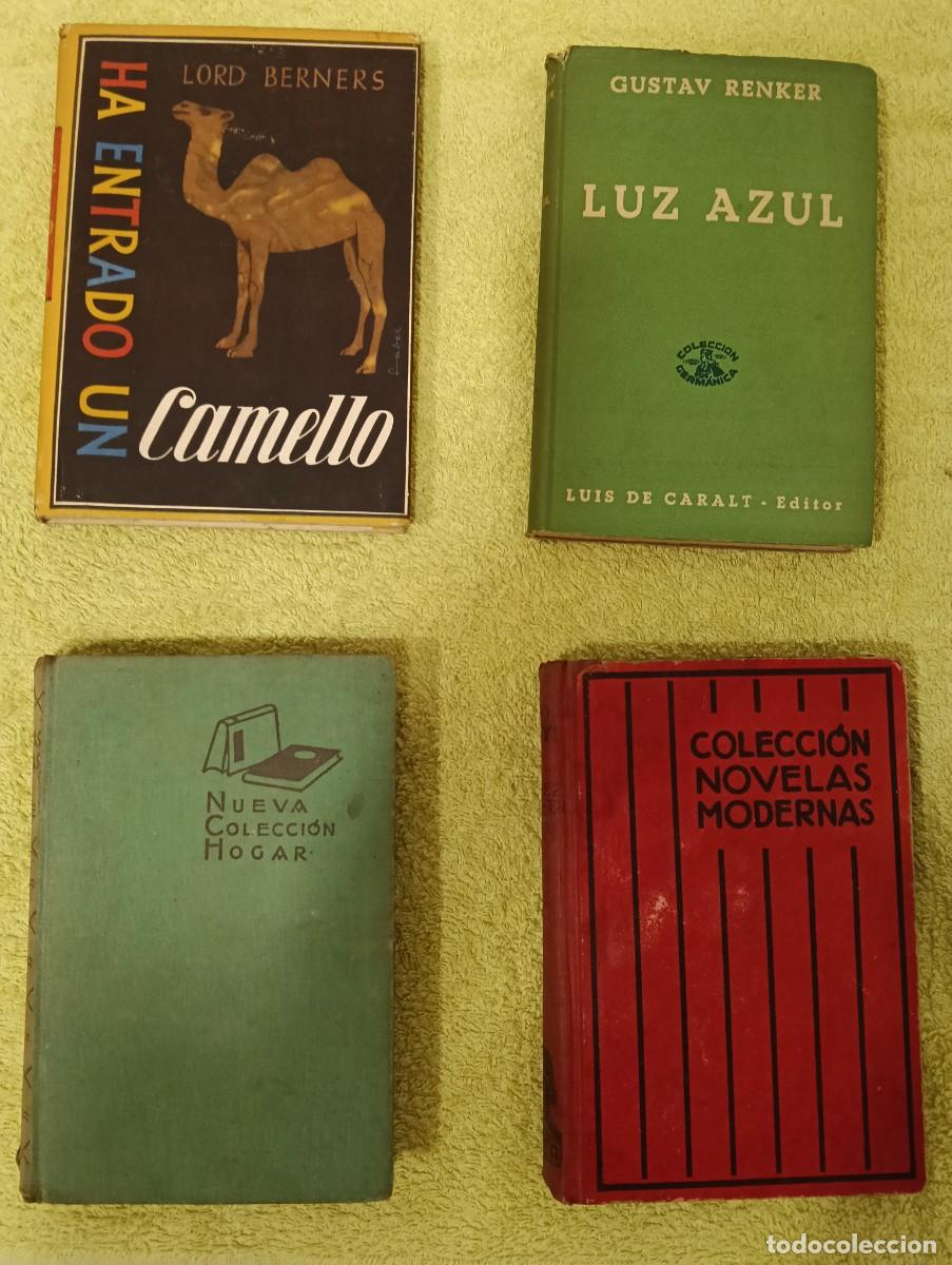 Libros de segunda mano: Lote 4 Novelas Antiguas A&ntilde;os 30-50: Lord Berners (Arca de Papel), Caralt, Juventud (Etiqueta Librer&iacute;