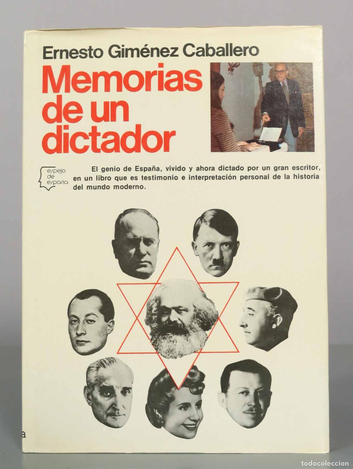 Libros de segunda mano: Memorias de un dictador - Ernesto Gim&eacute;nez Caballero - Editorial Planeta