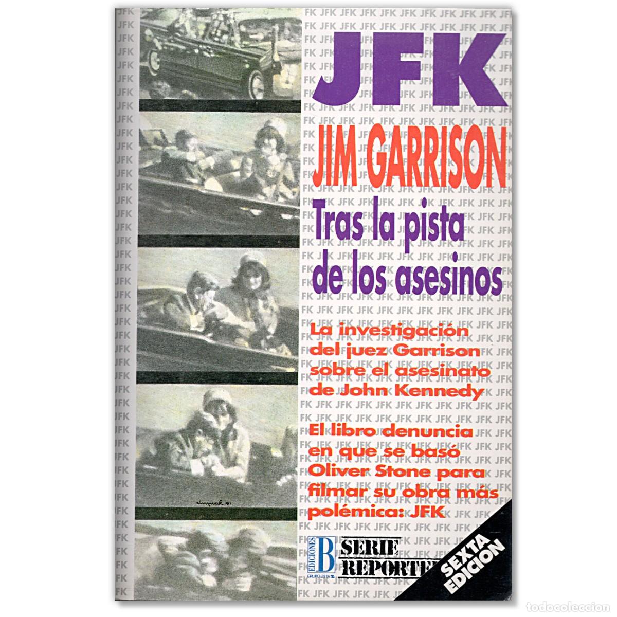 Livros em segunda m&atilde;o: JFK TRAS LA PISTA DE LOS ASESINOS Jim Garrison