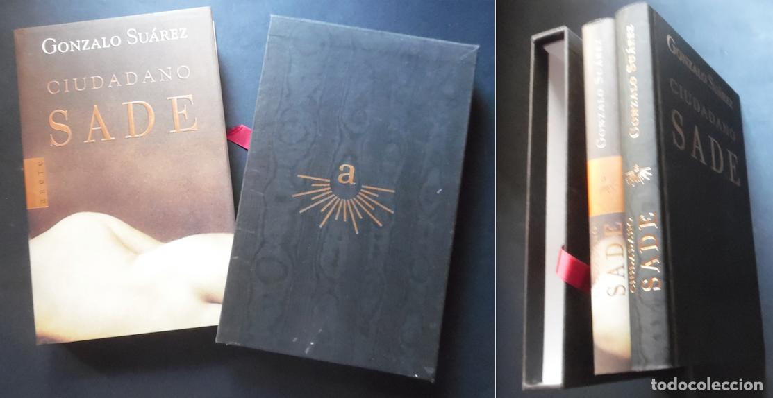 Libros de segunda mano: Ciudadano Sade (1999), del director de cine Gonzalo Su&aacute;rez, 1&ordf; edici&oacute;n, en estuche