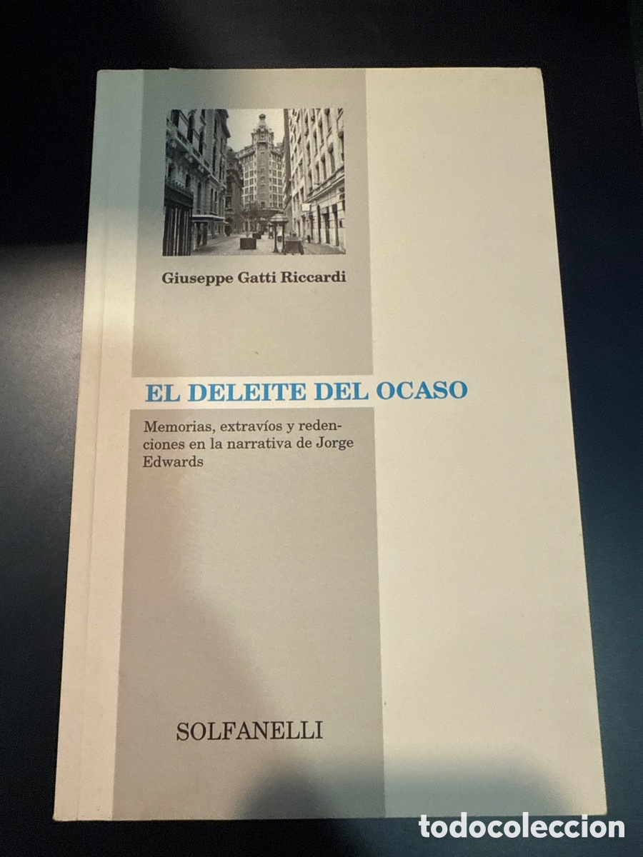 Livres d'occasion: RICARDI Giuseppe Gattitaci&oacute;n El deleite del ocaso