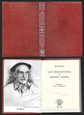 Libros de segunda mano: LAS INQUIETUDES DE SHANTI ANDIA - COLECCION CRISOL N&ordm; 309 - PIO BAROJA - A-CRISOL-2030