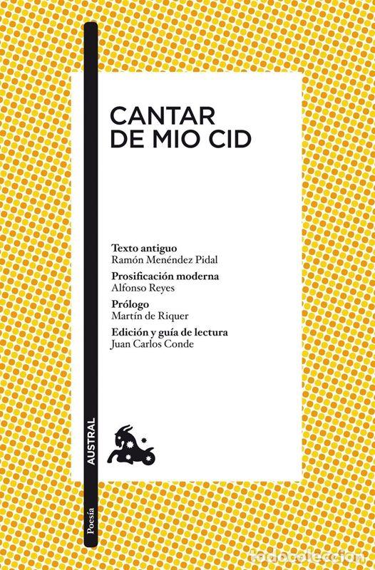 Livres d'occasion: Cantar de Mio Cid. - An&oacute;nimo.
