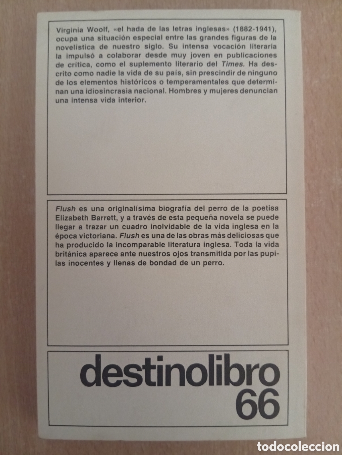 Libros de segunda mano: FLUSH. Virginia Woolf - Foto 2