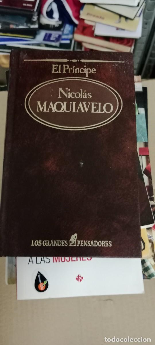 Libros de segunda mano: EL PRINCIPE NICOLAS MAQUIAVELO LIBRO CU-05