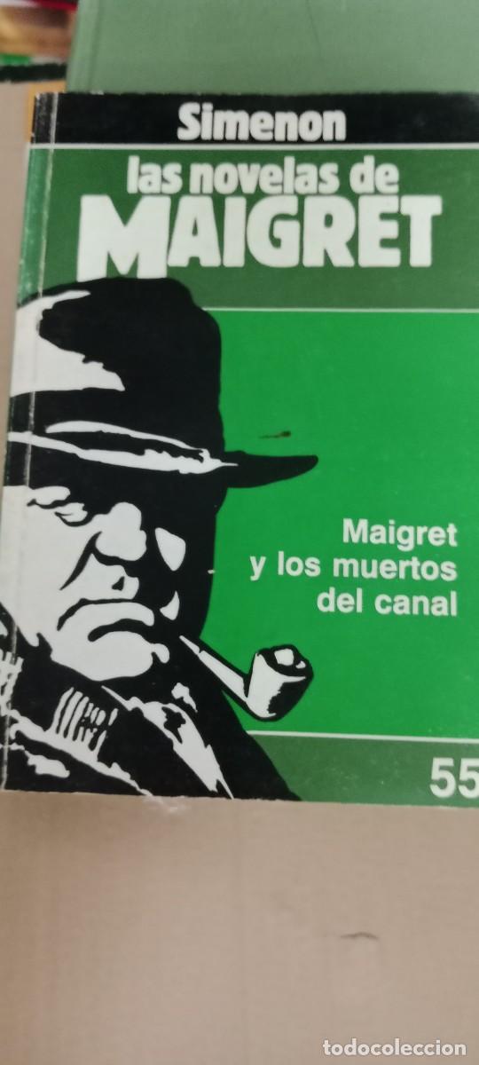 Libros de segunda mano: SIMENON LAS NOVELAS DE MAIGRET Y LOS MUERTOS DEL CANAL LIBRO CU-05