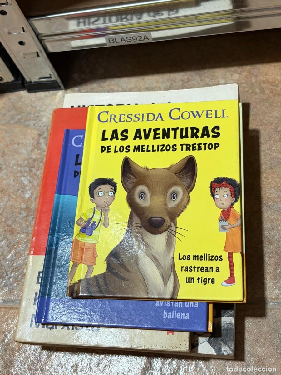 Libros de segunda mano: BLAS92A Cressida Cowell Las aventuras de los mellizos Treetop: Los mellizos rastrean a un tigre