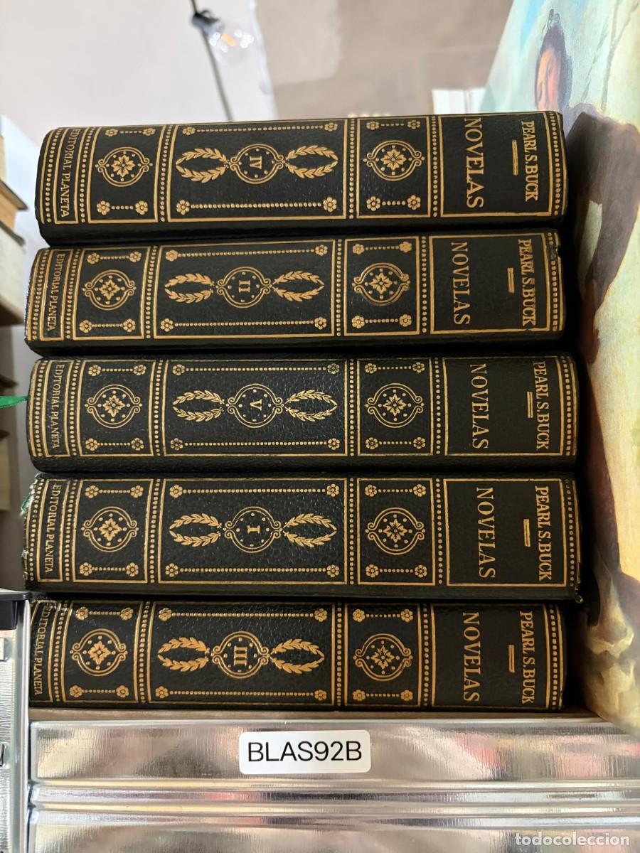 Libros de segunda mano: BLAS92B Pearl S. Buck Novelas Tomos I II III IV V Editorial Planeta