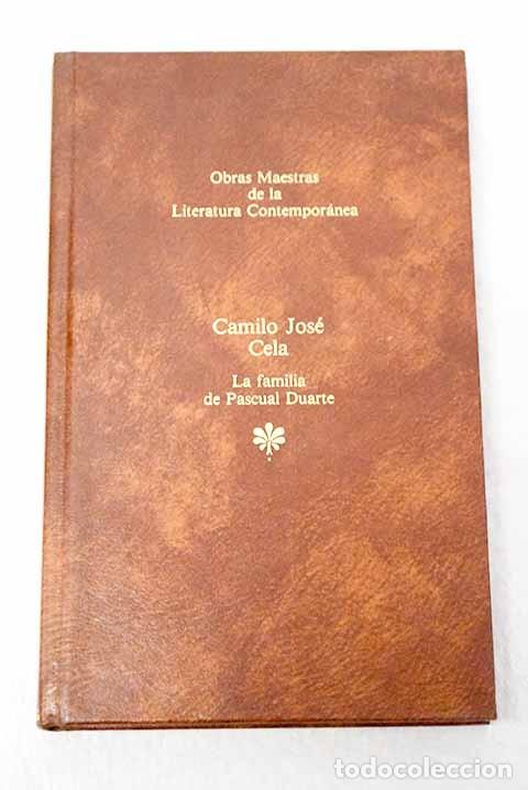 Libros de segunda mano: La Familia de Pascual Duarte - Camilo Jos&eacute; Cela - Seix-barral - 1983, 1&ordf; ed. - Obras Maestras, N&ordm; 2