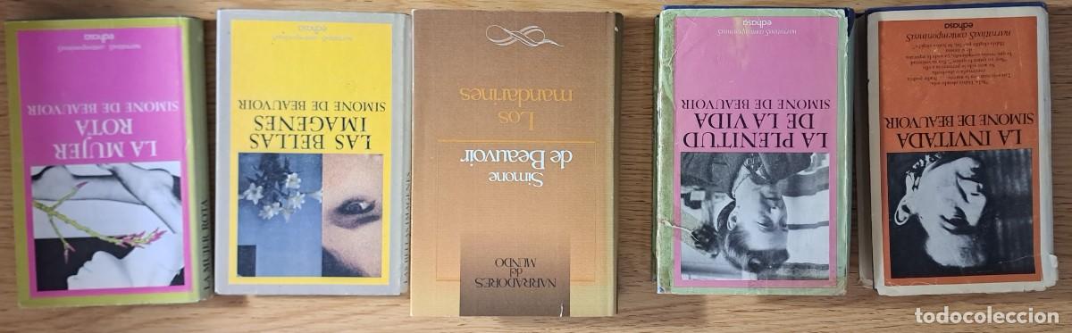 Libros de segunda mano: LOTE DE 5 LIBROS DE SIMONE DE BEAUVOIR