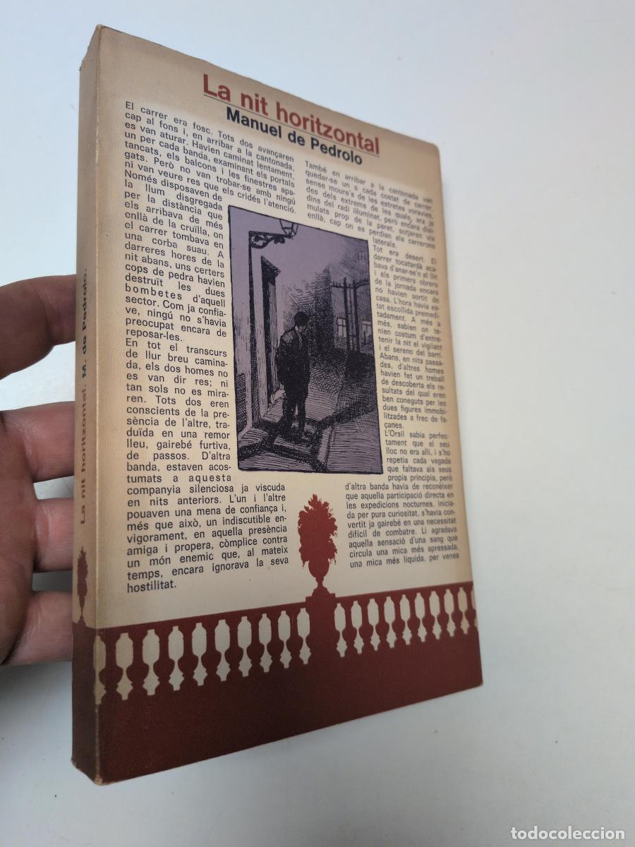 Livros em segunda m&atilde;o: La nit horitzontal - Pedrolo, Manuel De