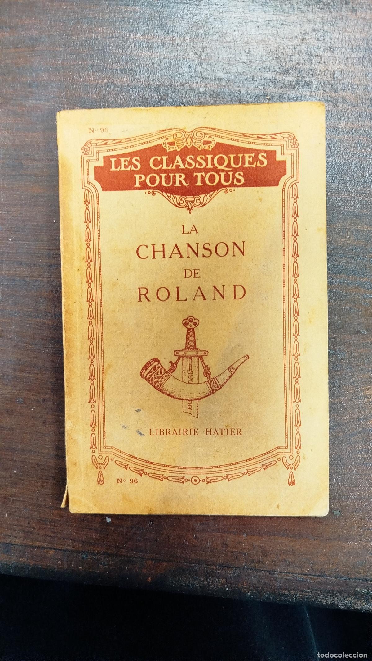 Libros de segunda mano: LA CHANSON DE ROLAND [FRA]