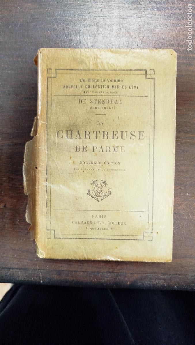 Libros de segunda mano: LA CHARTREUSE DE PARME - STENDHAL [FRA]