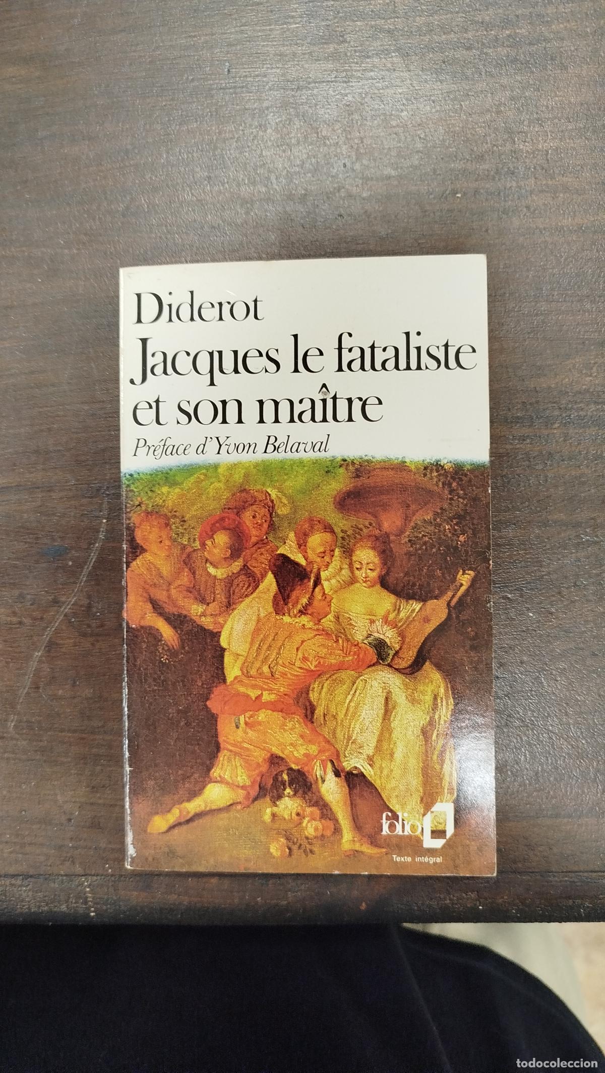 Libros de segunda mano: JACQUES LE FATALISTE ET SON MA&Icirc;TRE - DIDEROT [FRA]