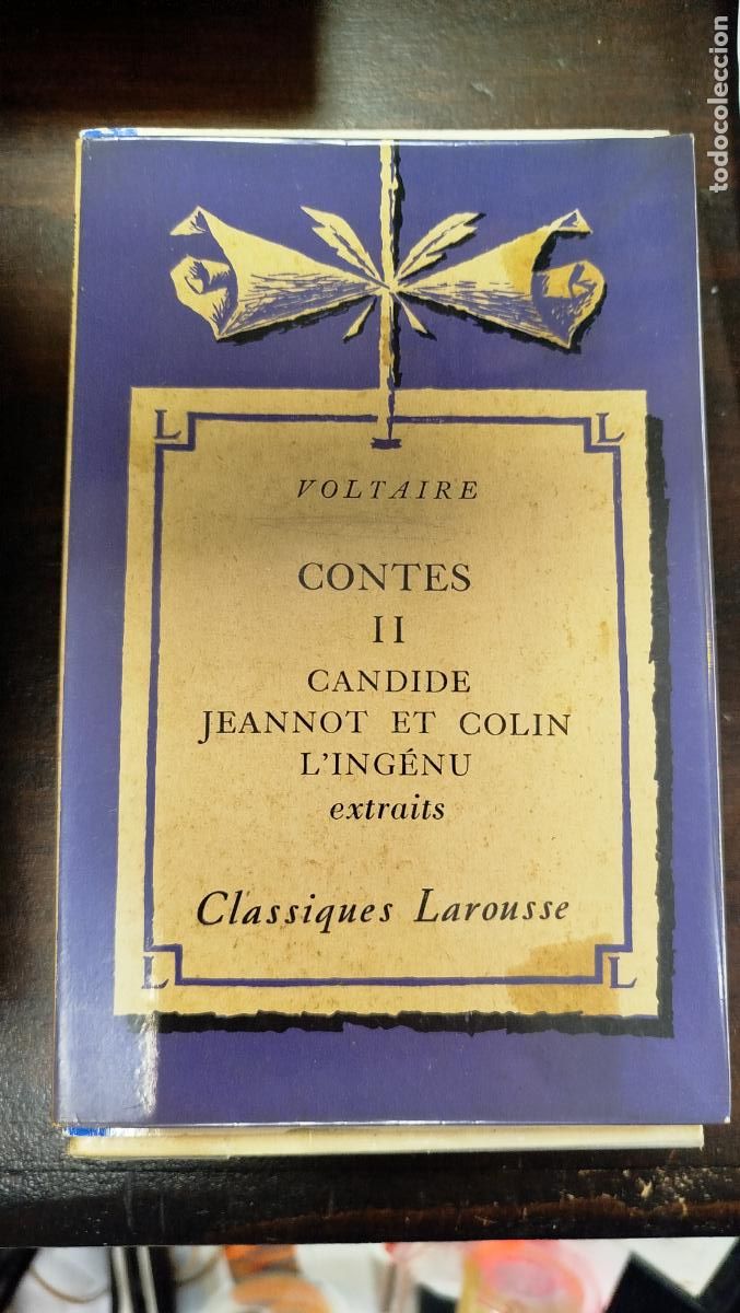 Libros de segunda mano: CONTES II, CANDIDE; JEANNOT ET COLIN; L'ING&Eacute;NU - VOLTAIRE [FRA]