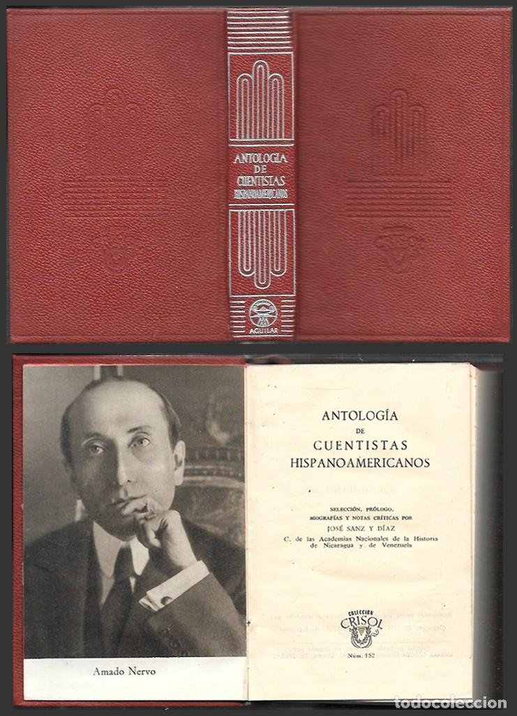 Libros de segunda mano: ANTOLOGIA DE CUENTISTAS HISPANOAMERICANOS - COLECCI&Oacute;N CRISOL N&ordm; 152 - A-CRISOL-2039
