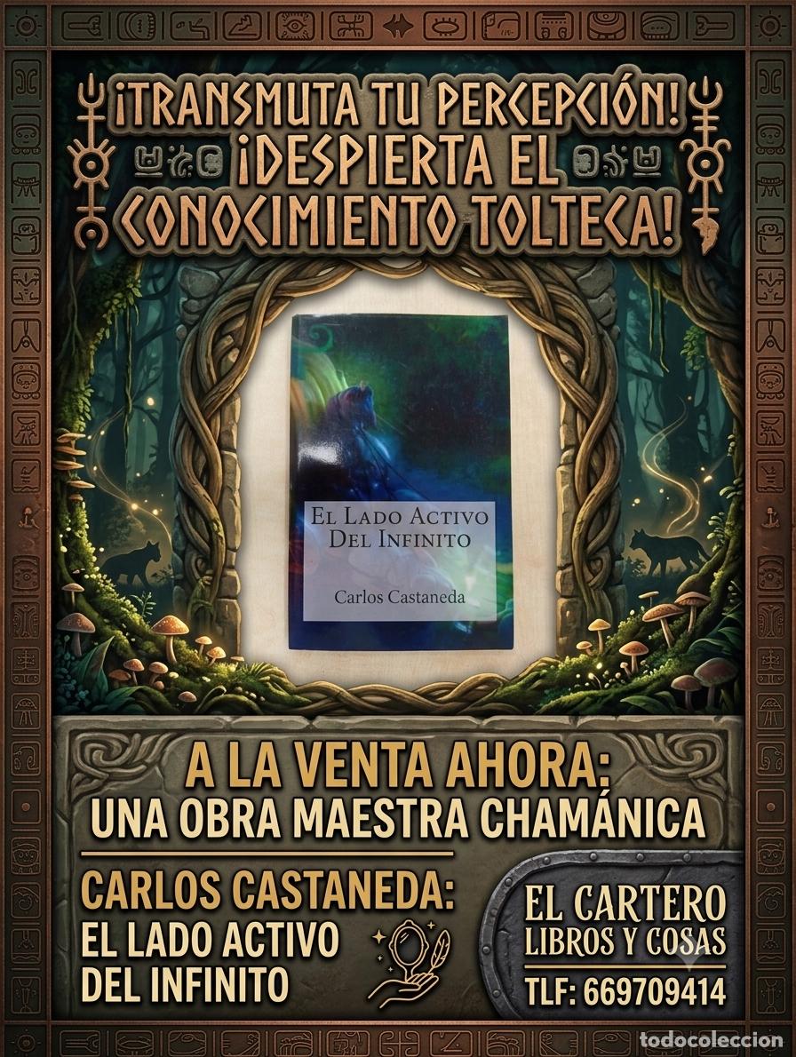 Libros de segunda mano: EL LADO ACTIVO DEL INFINITO - CARLOS CASTANEDA