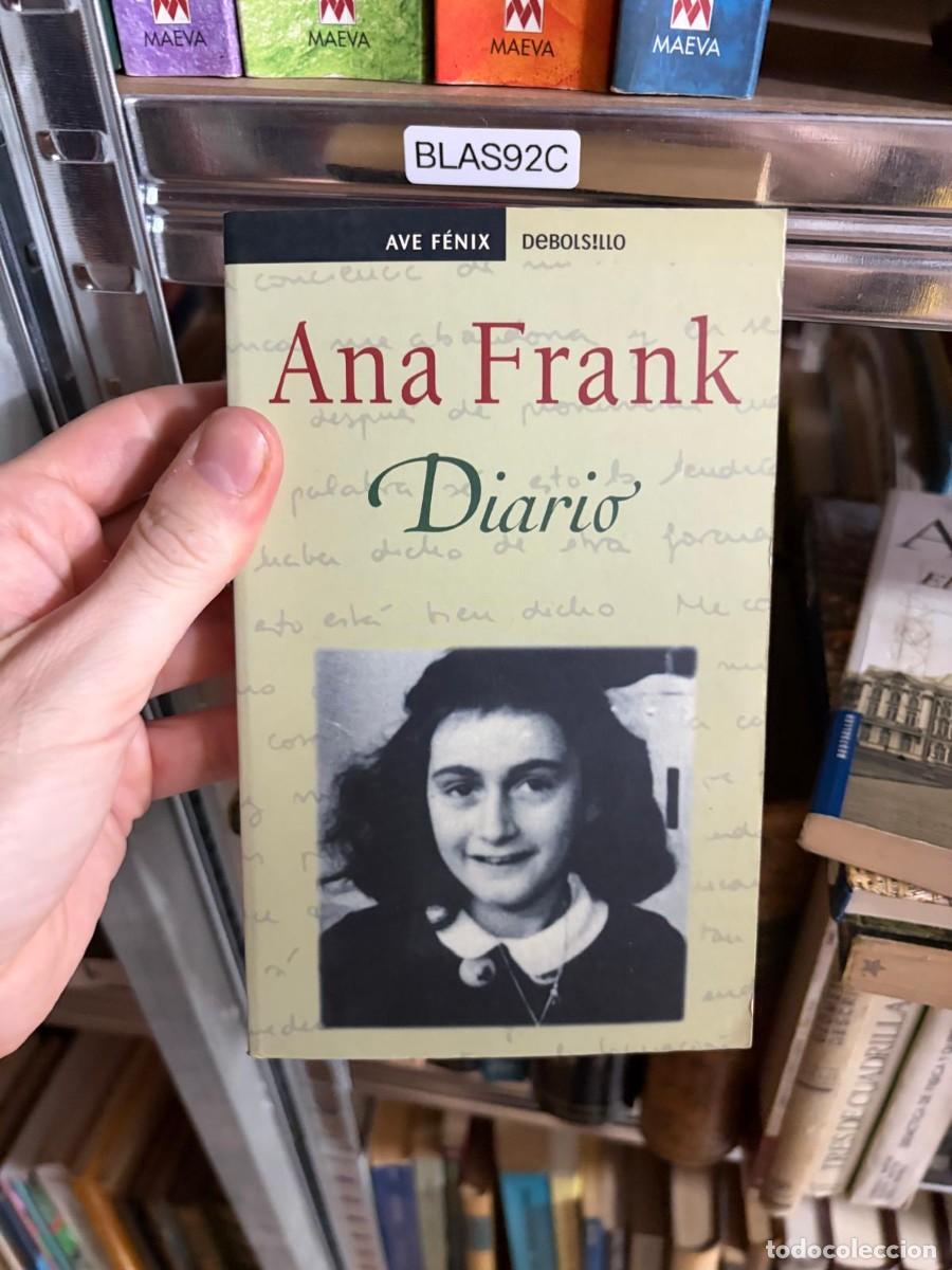 Libros de segunda mano: BLAS92C Ana Frank Diario Debolsillo (Ave F&eacute;nix)