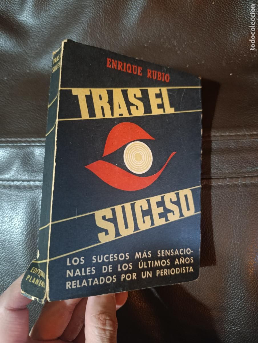 Libros de segunda mano: TRAS EL SUCESO ENRIQUE RUBIO