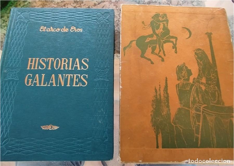 Libros de segunda mano: HISTORIAS GALANTES SATIRICON HEPTAMERON &hellip; EL ARCO DE EROS EDAF 1968 PASTA DURA ESTUCHE 1301 PAGINAS