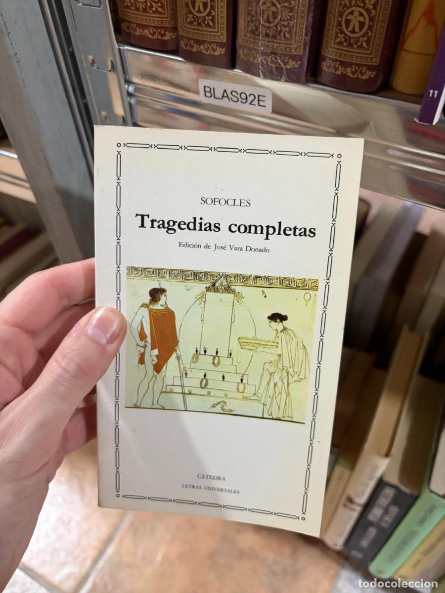 Libros de segunda mano: BLAS92E S&oacute;focles Tragedias completas Editorial C&aacute;tedra