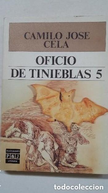 Libros de segunda mano: Oficio de las tinieblas 5. Camilo Jos&eacute; Cela
