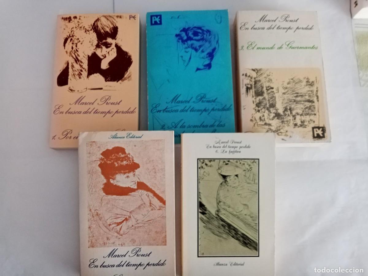 Libros de segunda mano: EN BUSCA DEL TIEMPO PERDIDO ( 5 VOL.). Marcel Proust ( ALIANZA )