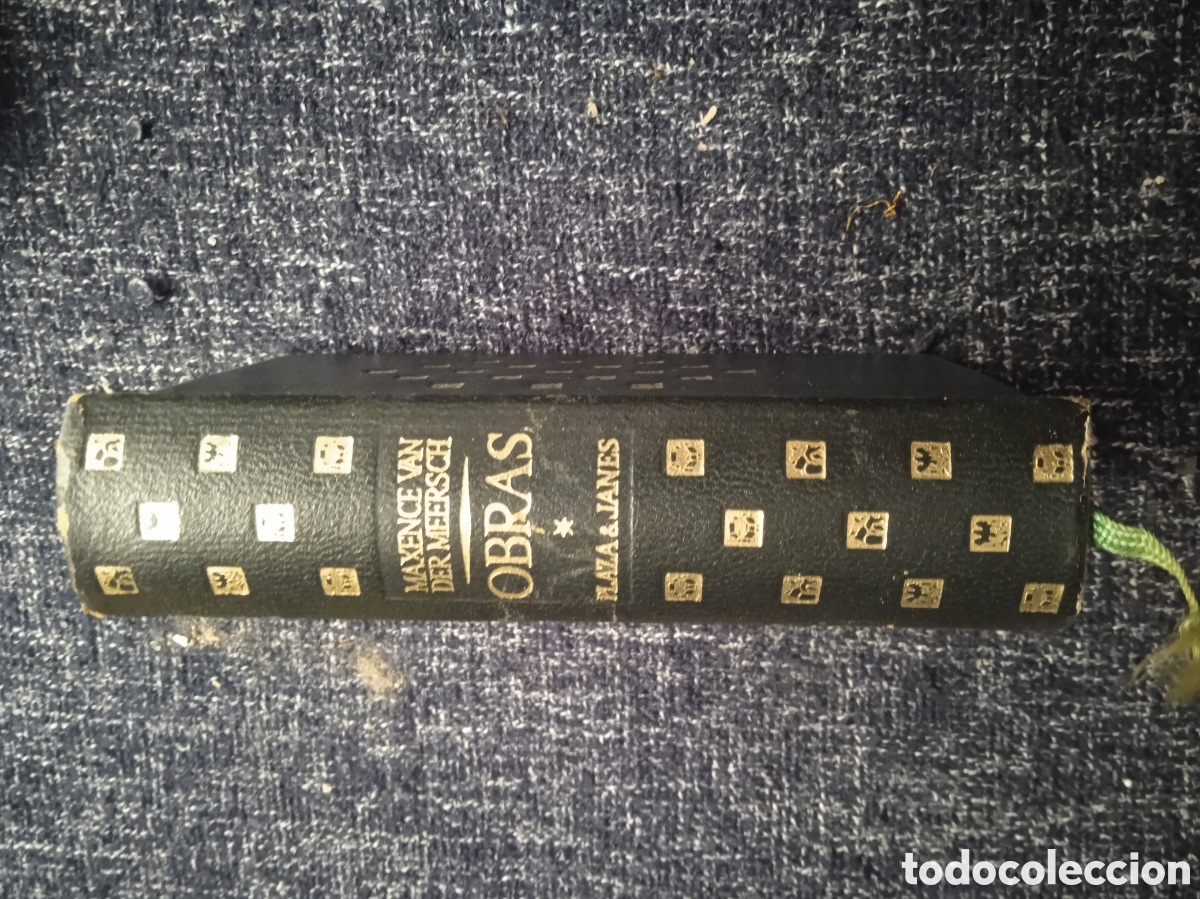Libros de segunda mano: MAXENCE VAN DER MEERSCH. OBRAS. -ED. PLAZA Y JAN&Eacute;S