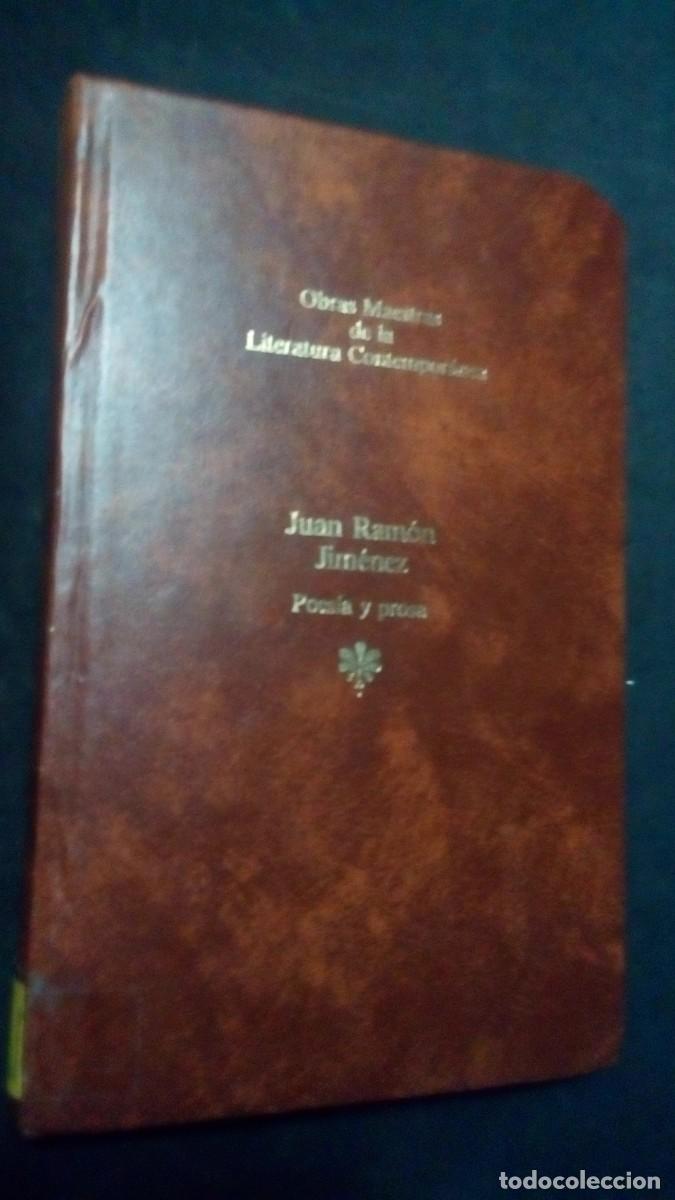Libros de segunda mano: Juan Ram&oacute;n Jim&eacute;nez.- Poes&iacute;a y prosa. Seix Barral, Obras Maestras de la Literatura Contempor&aacute;nea 1984