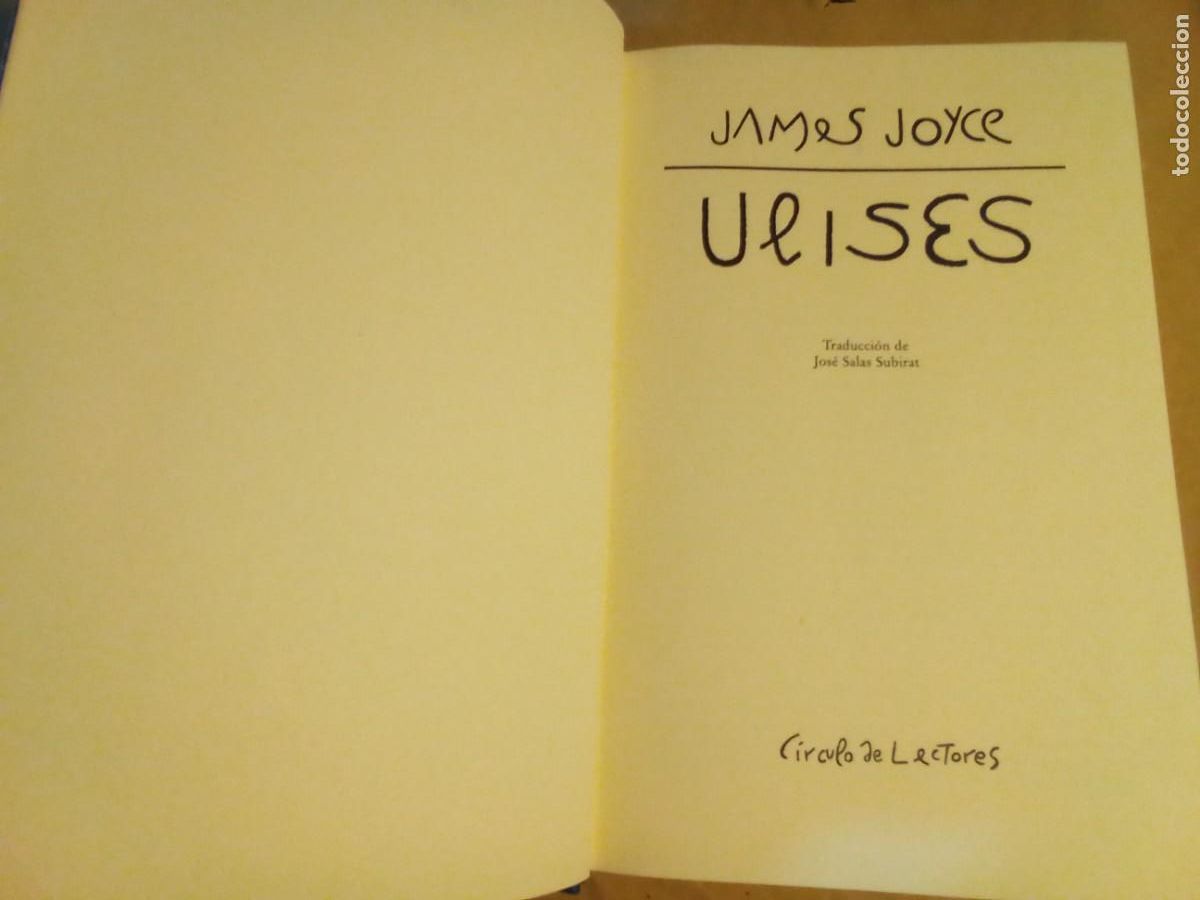 Libros de segunda mano: ULISES DE JAMES JOYCE - Foto 3