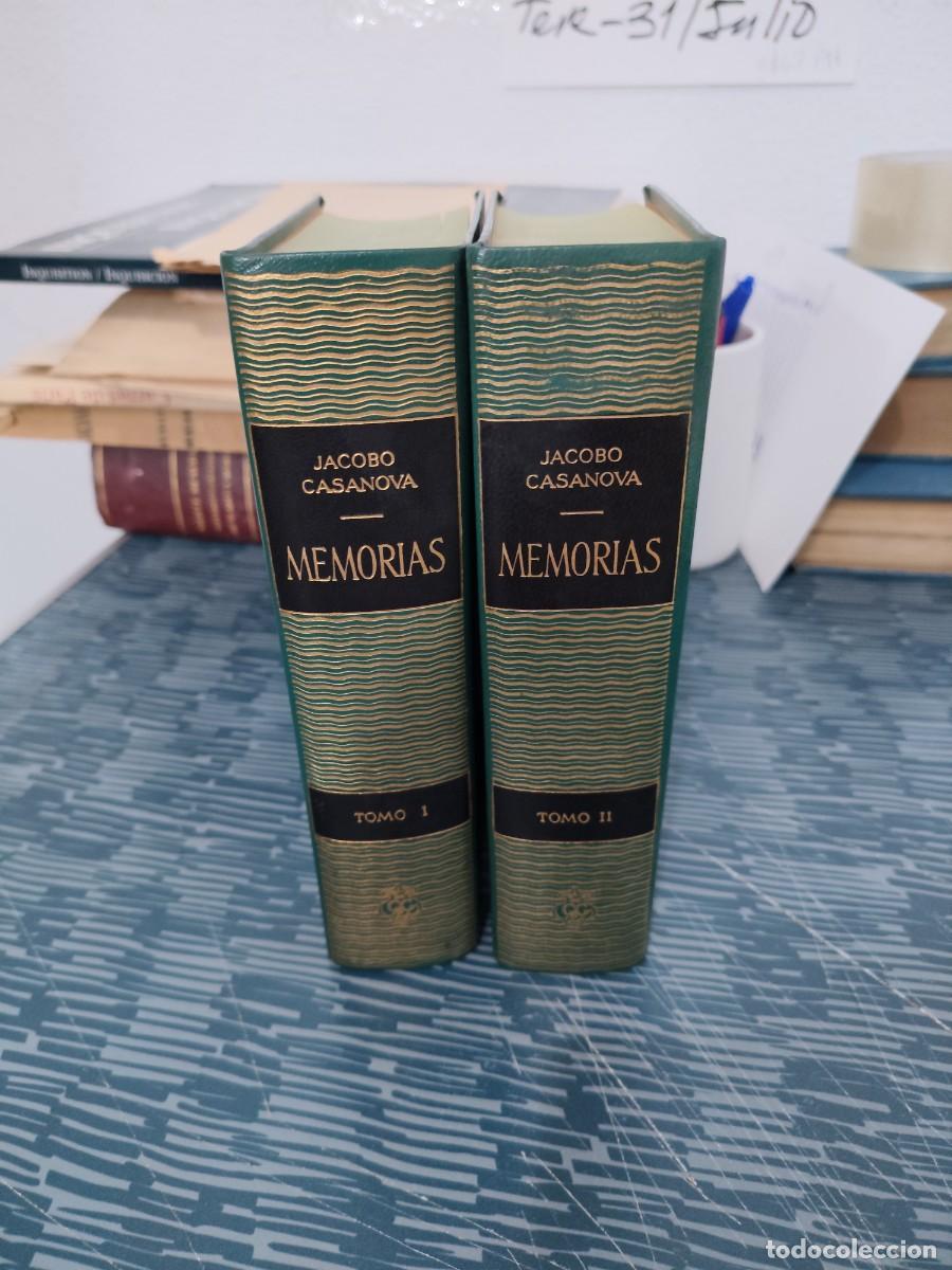 Libros de segunda mano: MEMORIAS,JACOBO CASANOVA,2 TOMOS,1957,VER SUMARIOS.