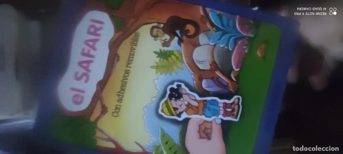 Libros de segunda mano: El safari. Con adhesivos l