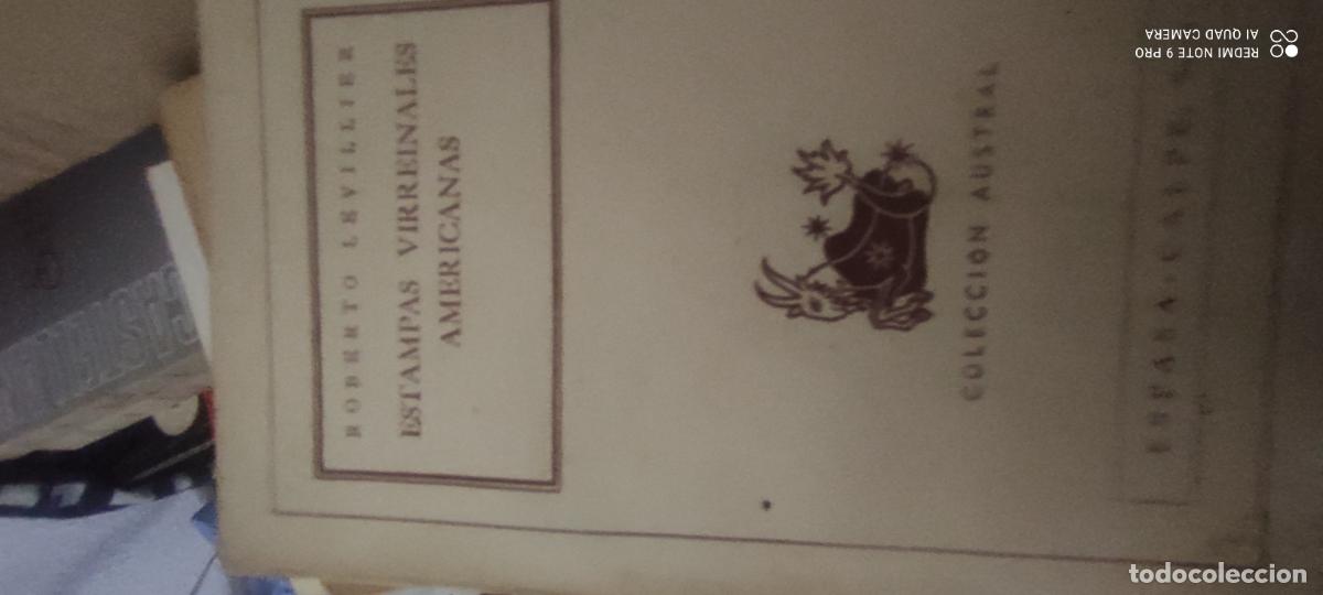 Libros de segunda mano: Estampas virreinales americanas. Austral