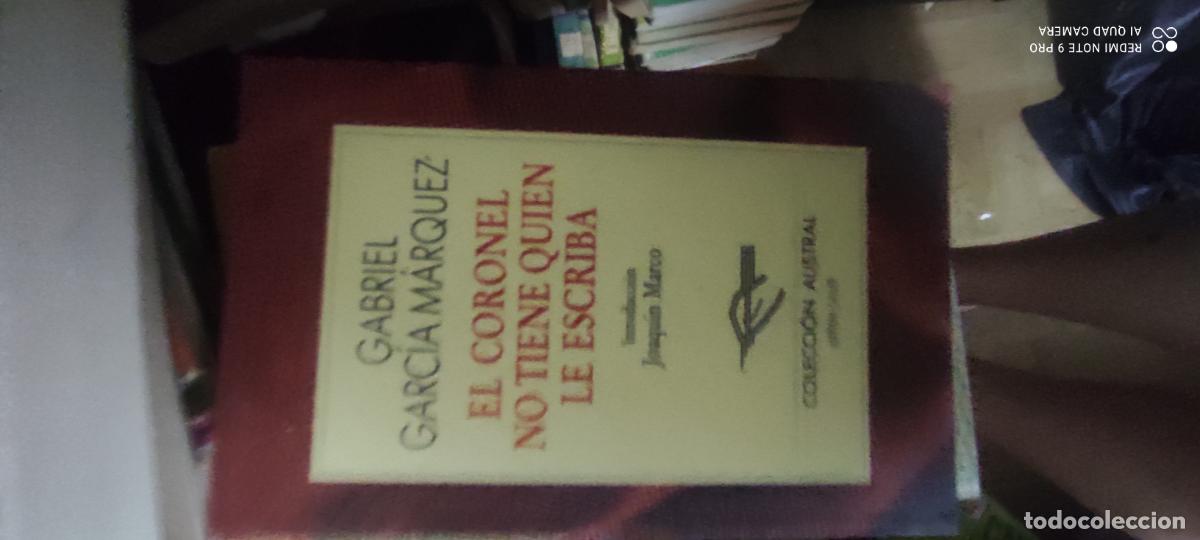 Libros de segunda mano: Garc&iacute;a M&aacute;rquez. El coronel no tiene quien le escriba