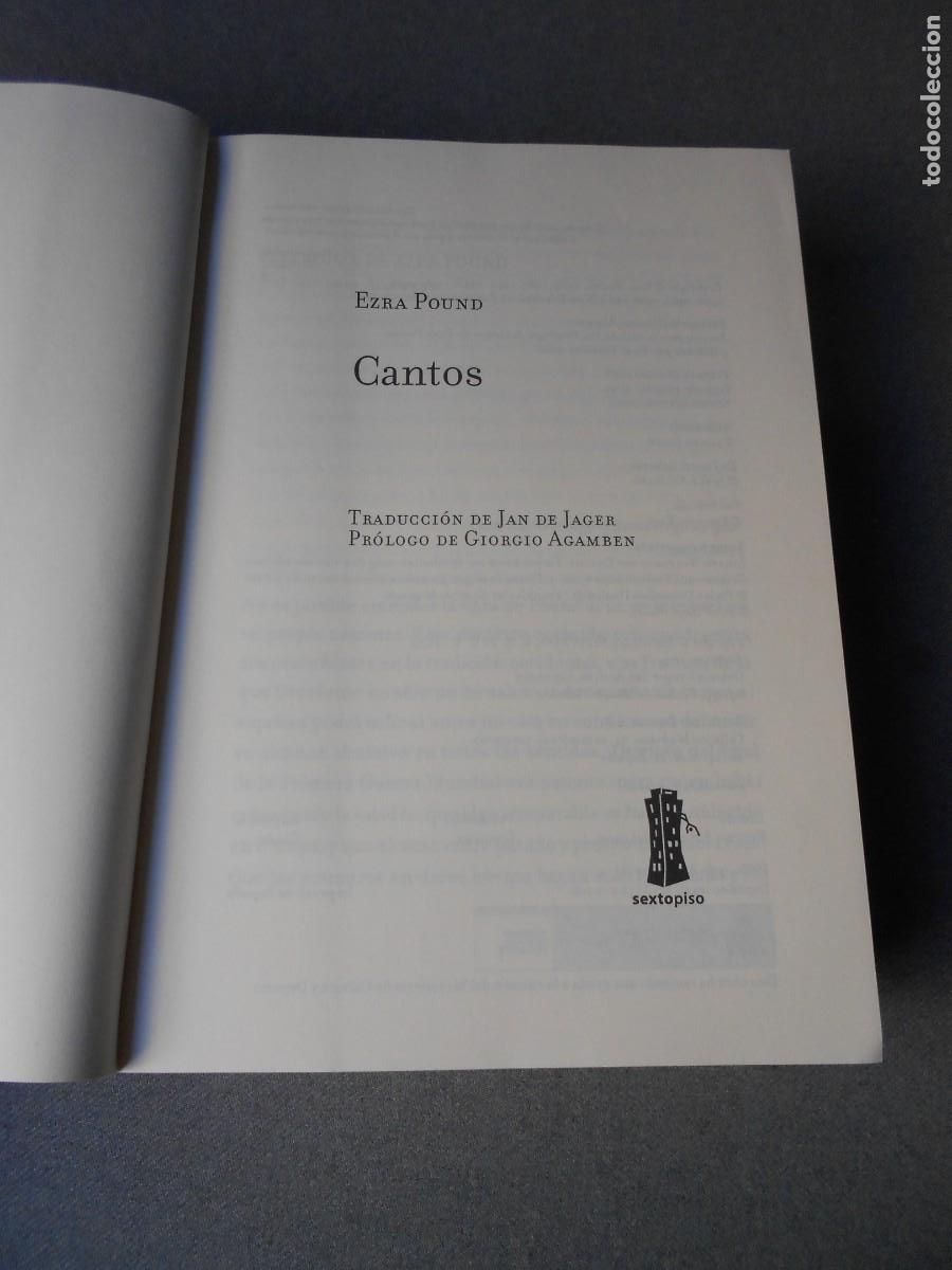 Libros de segunda mano: CANTOS. EZRA POUND. EDICION DE 2022. - Foto 4