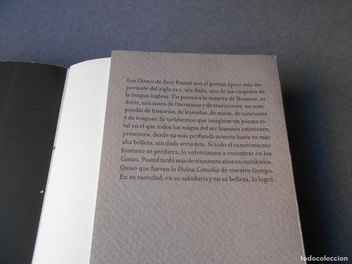 Libros de segunda mano: CANTOS. EZRA POUND. EDICION DE 2022. - Foto 3