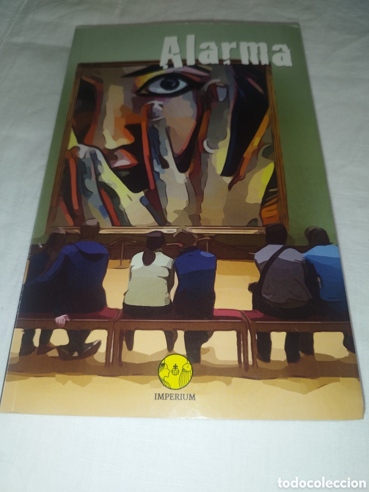 Libros de segunda mano: ALARMA. 26 RELATOS DE AUTORES ARAGONESES ESCRITOS DURANTE LA PANDEMIA DE COVID-19. ED. IMPERIUM,2020