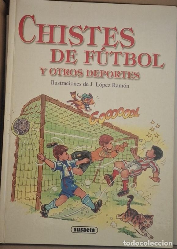 Libros de segunda mano: CHISTES DE FUTBOL Y OTROS DEPORTES. - LOPEZ RAMON, J. (Ilustraciones)