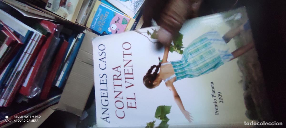 Libros de segunda mano: Angeles Caso. Contra el viento