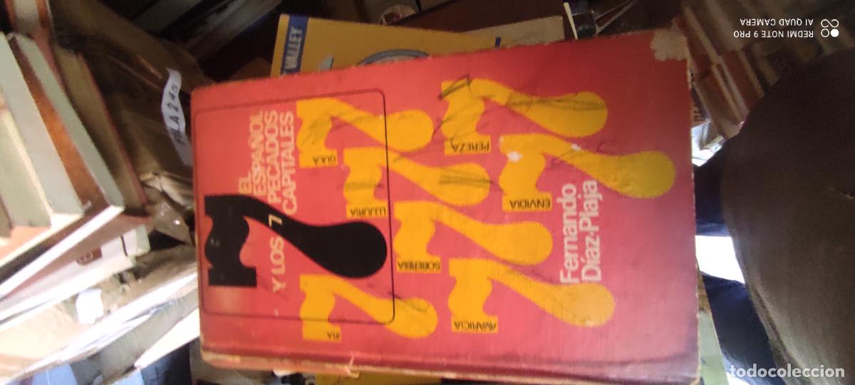 Libros de segunda mano: El espa&ntilde;ol y los siete pecados capitales l