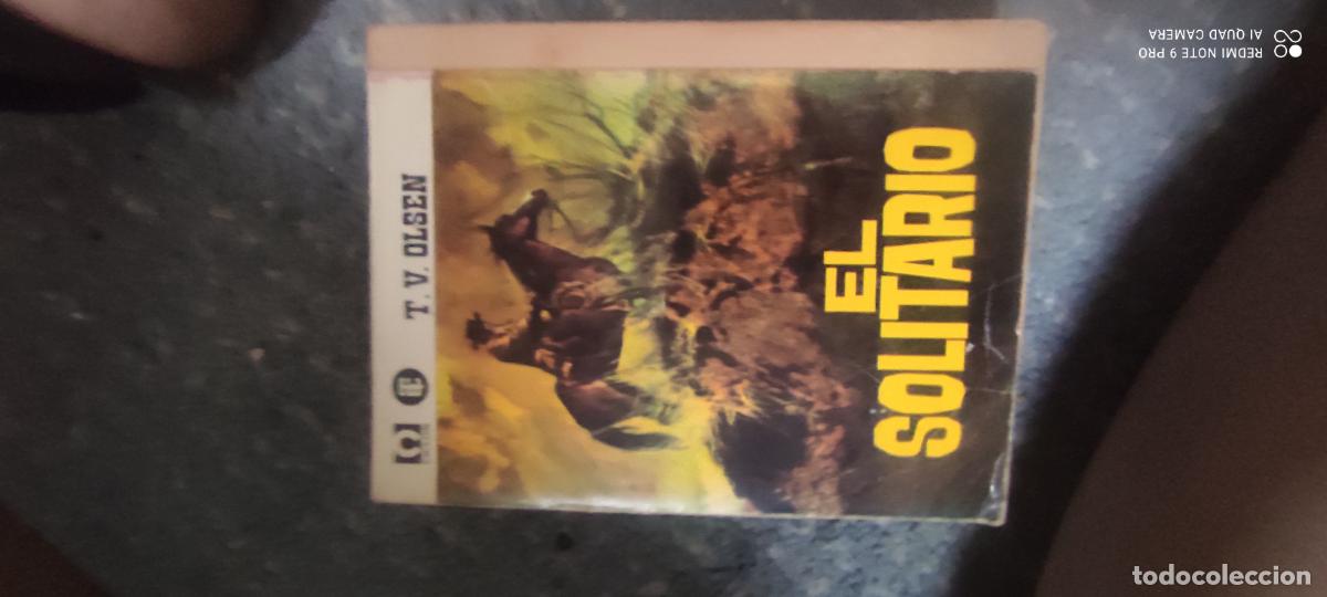 Libros de segunda mano: Coleccion Ciclon numero 074: El solitario - T.V. Olsen oeste