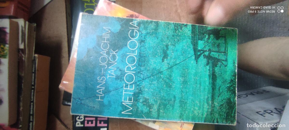 Libros de segunda mano: METEOROLOGIA-HANS-JOACHIM TANCK-ALIANZA EDITORIAL