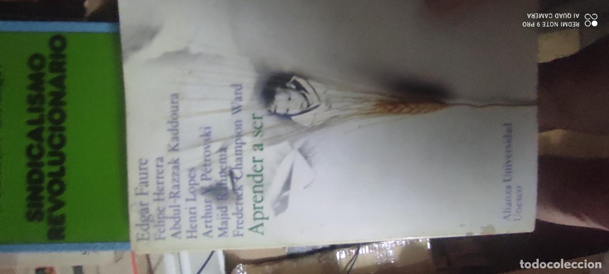 Libros de segunda mano: APRENDER A SER (VARIOS AUTORES, EDGAR FAURE - FELIPE HERRERA - HENRI LOPES...)