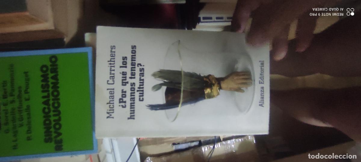 Libros de segunda mano: Carrithers, Michael - &iquest;Por qu&eacute; los humanos tenemos culturas? - Alianza Editorial