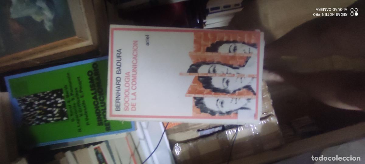 Libros de segunda mano: SOCIOLOGIA DE LA COMUNICACION. BERNHARD BADURA. 1979.