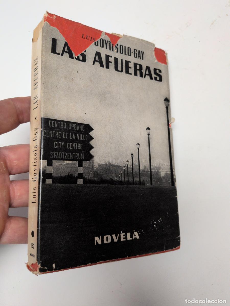Libros de segunda mano: Las afueras (1&ordf; edici&oacute;n. Incluye tarjeta firmada) - Luis Goytisolo