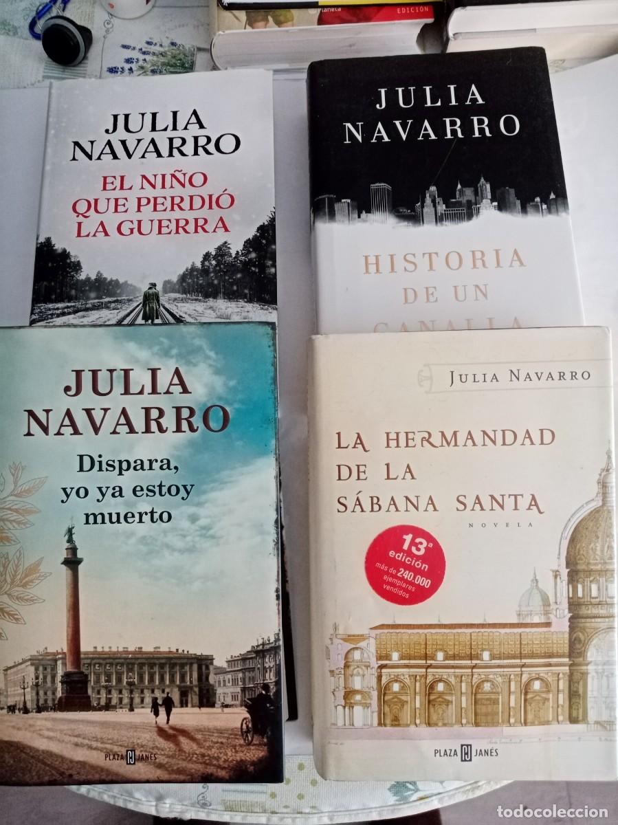 Libros de segunda mano: LIBROS DE JULIA NAVARRO ( 4 VOL.) ( PLAZA Y JANES )