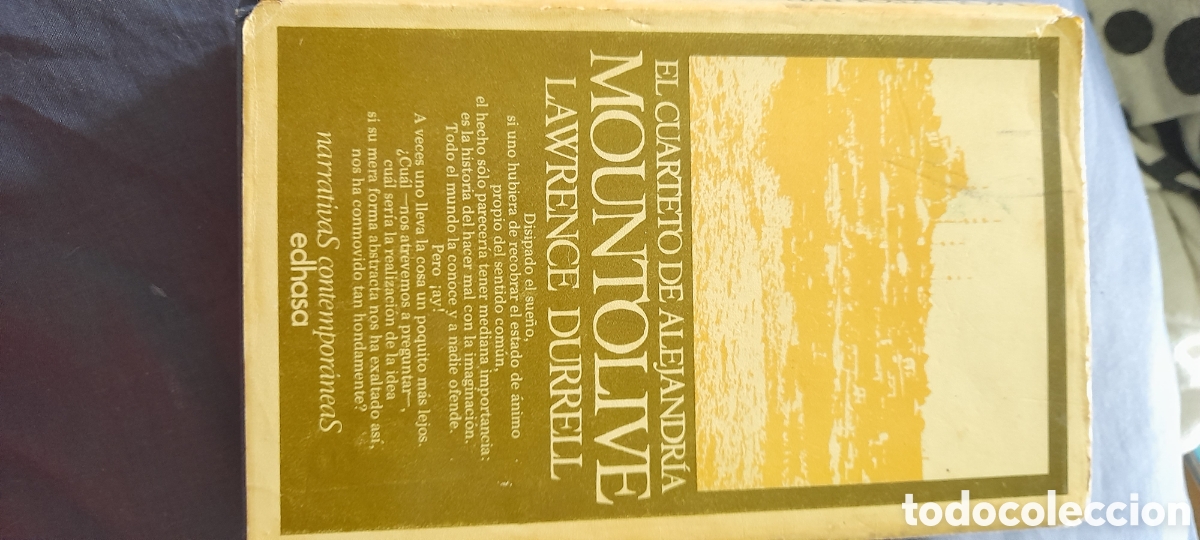 Libros de segunda mano: El cuarteto de Alejandr&iacute;a. Mountolive. Lawrence Durrell